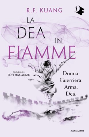 Copertina libro La Dea in Fiamme, dell'autrice R.F Kuang